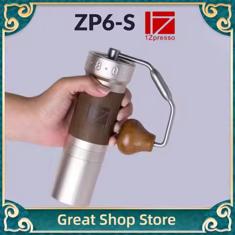 1zpresso Zp6 S Hand-Operated Bean Grinder Hand-Washed Coffee Grinder Hand-Operated Coffee Grinder