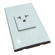 Omni Aircon Outlet With Plate 20A 250V , Tandem Outlet 20A 250V WWP-111 + WWA-401