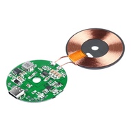 DC 5-12V 20W High Power Wireless Charger Transmitter Module Type C Fast Charging Circuit Board for M