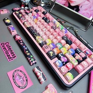 【Keycap Only】Cute Sweetheart Keycaps 140 Keys MOA Profile PBT Sublimation For Cherry MX Switch Mecha