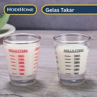 Expresso Shot Glass Coffee Measuring Cup 30ml