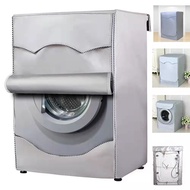 Automatic Roller Washer Cover Waterproof Dustproof Washing Machine Cover Front Open Moisture-proof