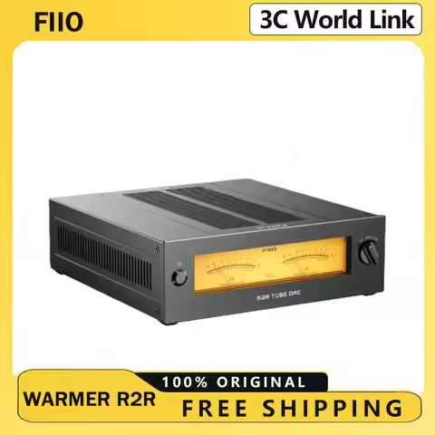 FiiO WARMER R2R Desktop R2R Gallbladder Fully Balanced 24Bit R2R Architecture JJ E88CC Tube Buffer U