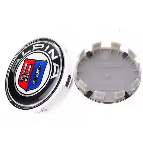 M2 M3 M5 M4 ALPINA Wheel Cap Rims Cover 4pcs 10Pin 68mm ALPINA Hubcap Wheel Center Cap For ALPINA E6