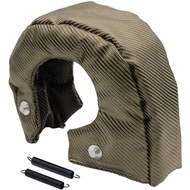 T4 Titanium Turbo Blanket Heat Shield charger Cover Wrap for T4 GT40 GT42 GT45 With Locking Springs,