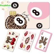 PurpleSun 4pcs Credit Card Stickers For Credit Card Skin Debit Card Sticker Personalized  Sticker Co