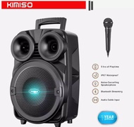 Speaker 338/3381 6.5 in xtm/kimiso/brain power Bluetooth Karaoke Portable Extra Bass Gratis Micropho