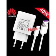 Charger Casan Huawei P30 P40 Original 100% Usb C 40Watt Super FastCharging