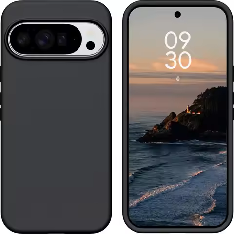 Noble Fashion Solid Colour Shockproof Protective Liquid Silicone Phone Case For Google Pixel 10 ProX