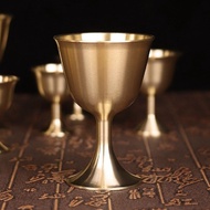 Chinese Brass Wine Glass Wine Glass Wine Glass Wine Glass Buddha Hall for Wine Glass Buddha Wine Gla