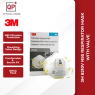 3M 8210V N95 RESPIRATOR MASK WITH VALVE (10PCS) | TOPENG PERNAFASAN 3M | 3M 口罩