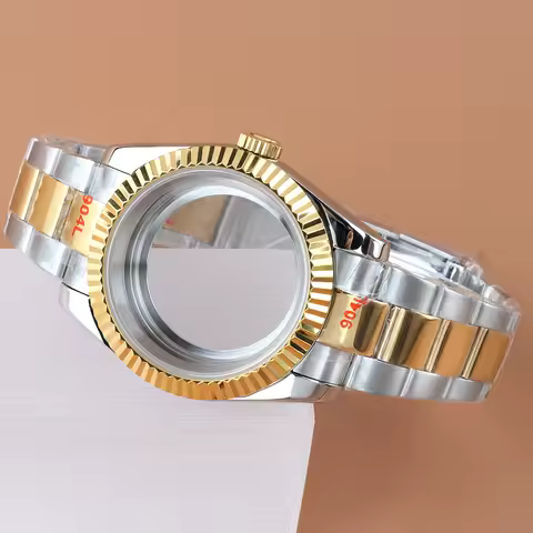 36mm 39mm Watch Case Polish Oyster/Jubilee Strap For 316L Datejust Case Fit NH35 NH36 Movement Stain