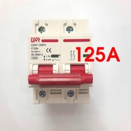 Át 1 chiều aptomat cb 1000V DC bảo vệ quá tải cho pin năng lượng mặt trời 16A/20A/25A/32A/40A/63/125