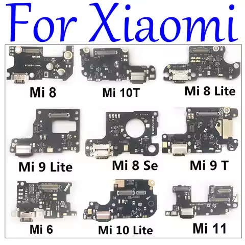 For Xiaomi Mi 8 10T 9 Lite CC9 8Se 11 6 8 9T Pro 10T USB Charging Port Charger Dock Plug Connector B