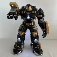 1/12mk44 Eighth Batch Voice Control Charging Black Gold Anti-Hulk Armored CS Iron Man Luminous Figure Model