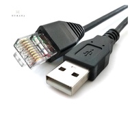 USB To RJ50 Console Cable AP9827 for  Smart UPS 940-0127B 940-127C 940-0127E with Molded Strain Reli