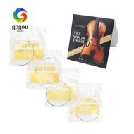 GOGOU Violin Strings Set, Mixed Colors Stainless Steel Wire Full Set Violin String, Durable Violin S