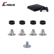 Games Console HDD Disk Screw Set Host Hard Drive Bracket Rubber Pad Cage Caddy Screws For Sony Plays