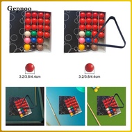 Gepnoo 22x Mini Billiards Snooker Balls Set Small Pool Ball Set Pool Table Equipment