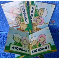 Hamper/folding Table Souvenirs/Rerekal rekhal custom quran Folding Table/al quran Holder Souvenirs