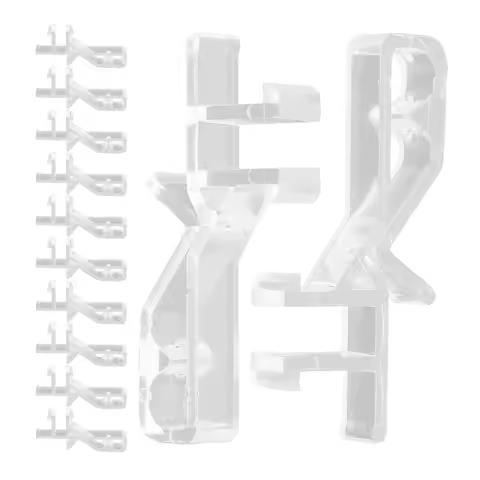 20 Pcs Blind Clips Replacement Vertical Curtain Office Retainers Window Blinds Parts Resistance Fits