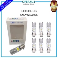 Led ex5 led bulb t19 led y125 led bulb motorcycle lc135 led bulb P15D led bulb ex5 lampu led king dr