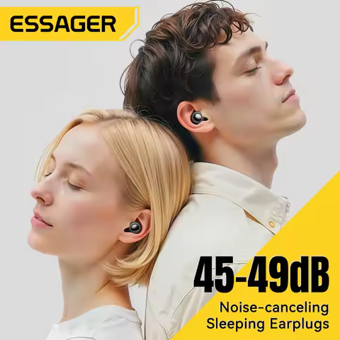 Essager Ear Plugs for Sleeping 49dB Noise Cancellin Reusable Silicone Earplug Hearing Protection for