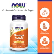 NOW Supplements, Omega 3-6-9 1000 mg with a blend of Flax Seed, Canola,Black Currant and Pumpkin See