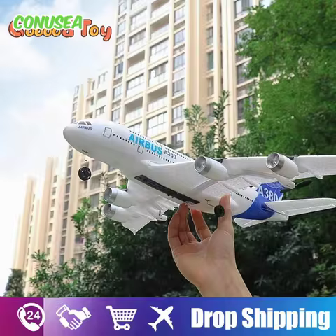 Wltoys Xk A120 Airbus A380 Airplane Toys 2.4G 3Ch Rc Aircraft Fixed Wing Plane Outdoor Toys Drone A1