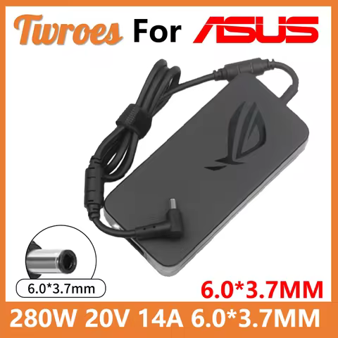 280W 20V 14A 6.0*3.7MM Laptop adapter Charger ADP-280BB B For ASUS PG35V ROG GX551QS GX551QR GX703HS
