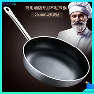 non stick frying pan wok pan non stick Non-stick Pan Pan Frying Steak Frying Pan Large Household Commercial Hotel Special Pot Special for Induction Cooker Gas Stove