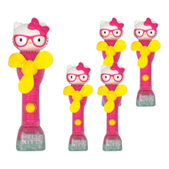 Hello Kitty 凱蒂貓 大頭玩具風扇 + 糖果  5個