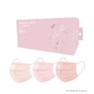 【台歐】Hello Kitty 聯名款平面經典質感壓紋成人醫療口罩-4色款*30片/盒*2盒-摩達客推薦_廠商直送