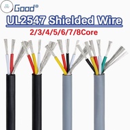 KMV UL2547 Shielded Wire 2Core 3Core 4Core 5Core 6Core 7Core 8Core PVC Insulated Outer Skin Audio Sp
