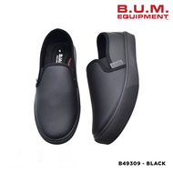 YK7 BUM Women Slip on Black Canvas Shoes - B49309