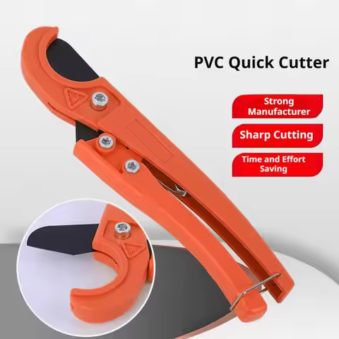 42mm-75mm Ratchet Pipe Cutter, Home 32mm Pipe Cutter, PPR, PVC, PP, PE Plastic Pipe Cutting Tools, C