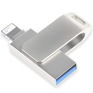 แฟลช Usb โลหะไดรฟ์สำหรับที่ชาร์จยูเอสบีipad Iphone 13 12 9สำหรับ Pendrive 32Gb 64แท่งจีบี5S X Se 6 1
