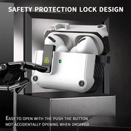 Airpods Pro 2 Case with Magnetic Lock Lid Automatic Snap Switch Secure Lock Clip Airpod 3 Gen Case Full Body Shockproof Hard Shell Protective Cover for AirPod 2