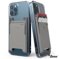 Ringke SLOT CARD HOLDER 3 Card Storage for Smartphones Adhesive Stick On Minimalist Credit Card Hold
