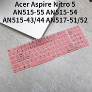 Laptop Keyboard Cover skin For Acer Aspire Nitro 5 AN515-55 AN515-54 AN515-43/44 AN517-51/52 15.6-inch AN715-51 AN715-52 17.3'' Predator Gaming 2020