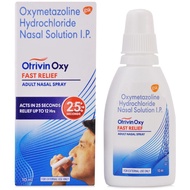 Otrivin Oxy Fast Relief Adult Nasal Spray 12HR Relief, 10ml