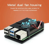 C Raspberry Pi 4 Metal Case Passive Cooling Shell for Raspberry Pi 4 Model B 4B