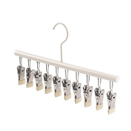 MLADEN Stainless Steel Windproof Clothespin Laundry Hanger Sock Bra Drying Rack Penyangkut Stokin Kl