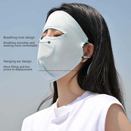 CAROAD หน้ากากกันแดดหน้ากากปิดหน้า Gini ผู้หญิง Seluruh Wajah น้ำแข็งแว่นกันแดดซิลก์ป้องกัน UV สำหรับฤดูร้อน