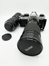 Nikon FM2 菲林相機連 Vivitar 及 Sigma 鏡頭