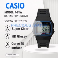 Anti-scratch / Screen Protector for Casio F-91W F 91W F91W F 91 F91 Hydrogel Watch