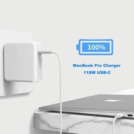 Pengecas Mac Book Pro - Pengecas USB C 118W 96W Pengecas Pantas untuk MacBook pro/Air, ipad Pro, M1,