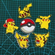 Pokémon Pokémon Pokemon Pokemon Pikachu 3D Embroidered Badge Armband Morale Badge Velcro Patch/Badge