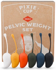 Pixie Kegel Exercise Weight Balls for Women - Doctor Recommended - Includes Pelvic Floor Exercises i