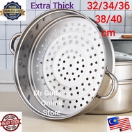 1 pc  32cm--40cm Extra Thick Stainless Steel Steamer Rack Basket tray